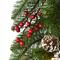 9ft. Bristle Berry Pine Garland With Battery Operated LED Lights